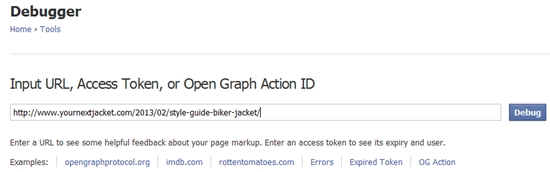 Facebook Debugger