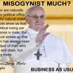 Pope "Quotation" Going Viral - Misogynist Much?
